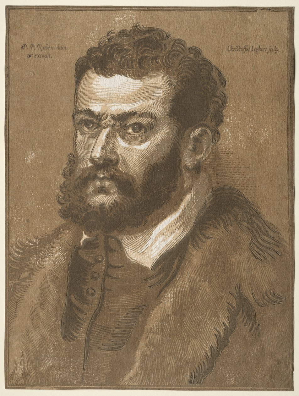Büste eines bärtigen Mannes Doge Giovanni Cornaro, 1632-1636 von Christoffel Jegher