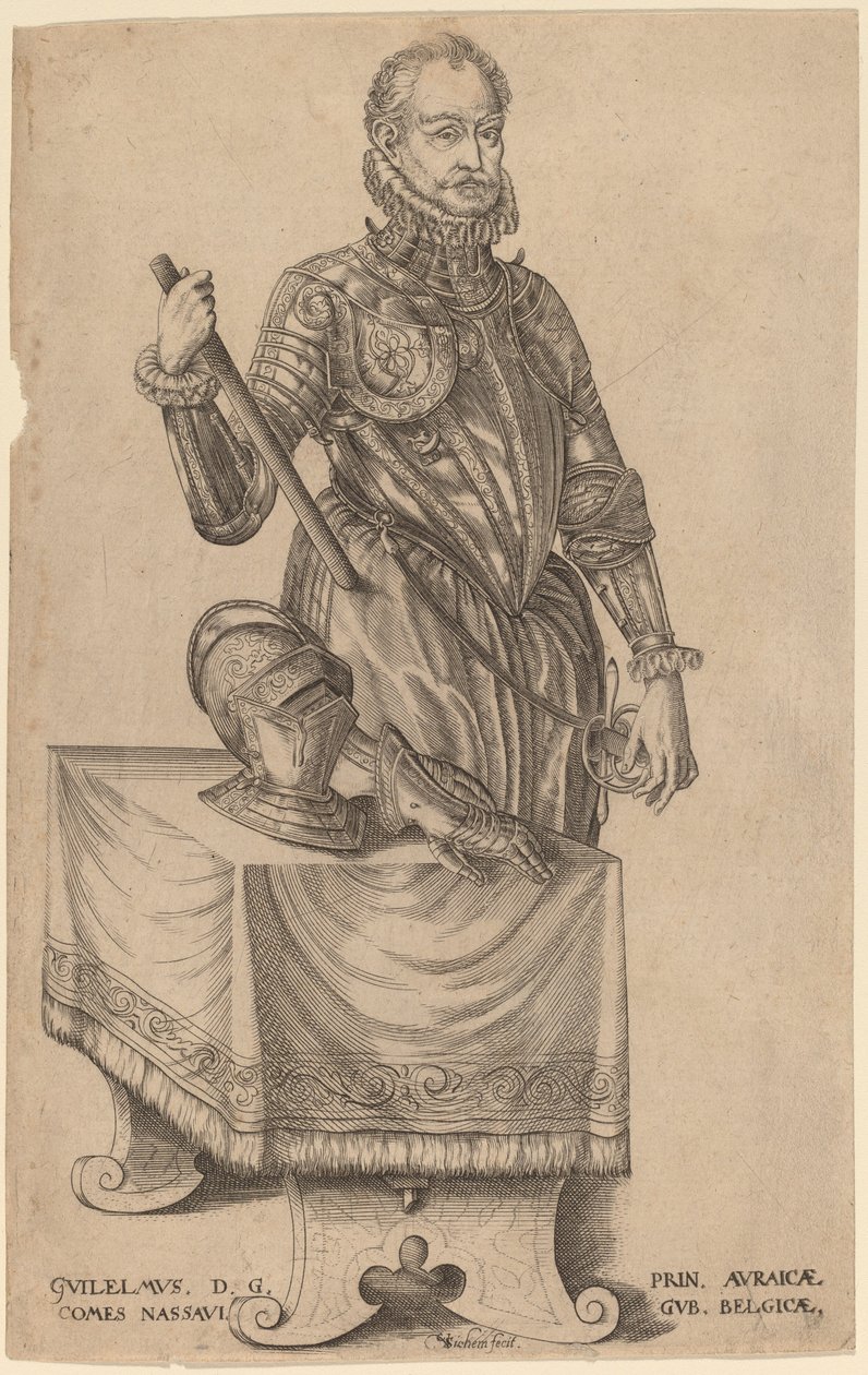 Wilhelm von Nassau, Prinz von Oranien von Christoffel van Sichem I