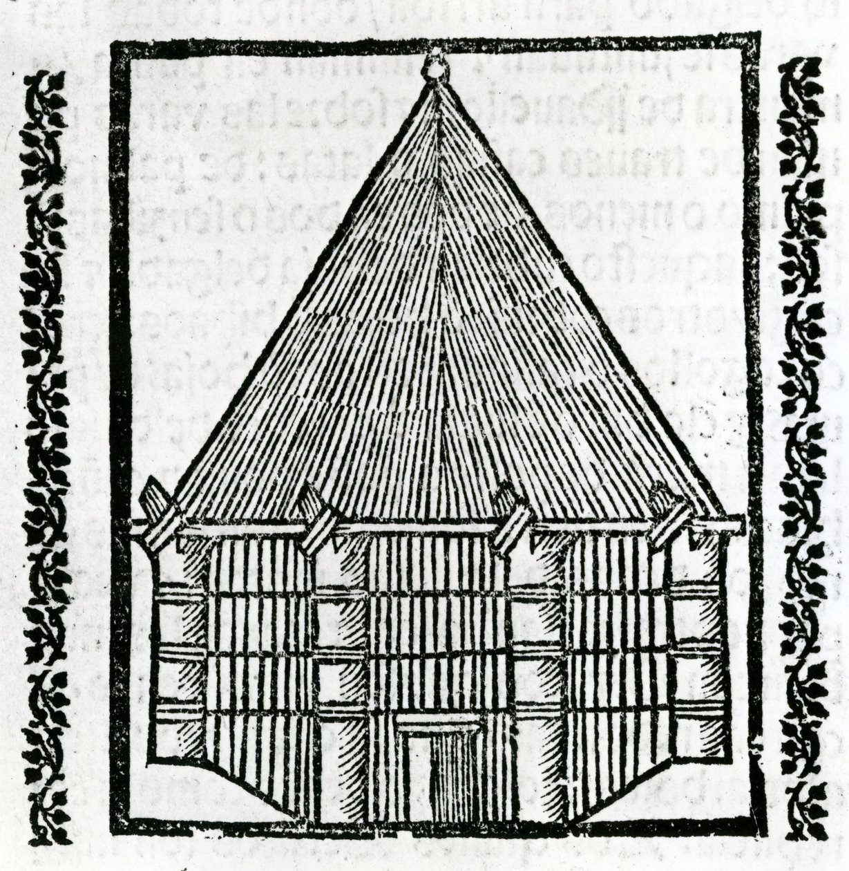 Eine Hütte aus 