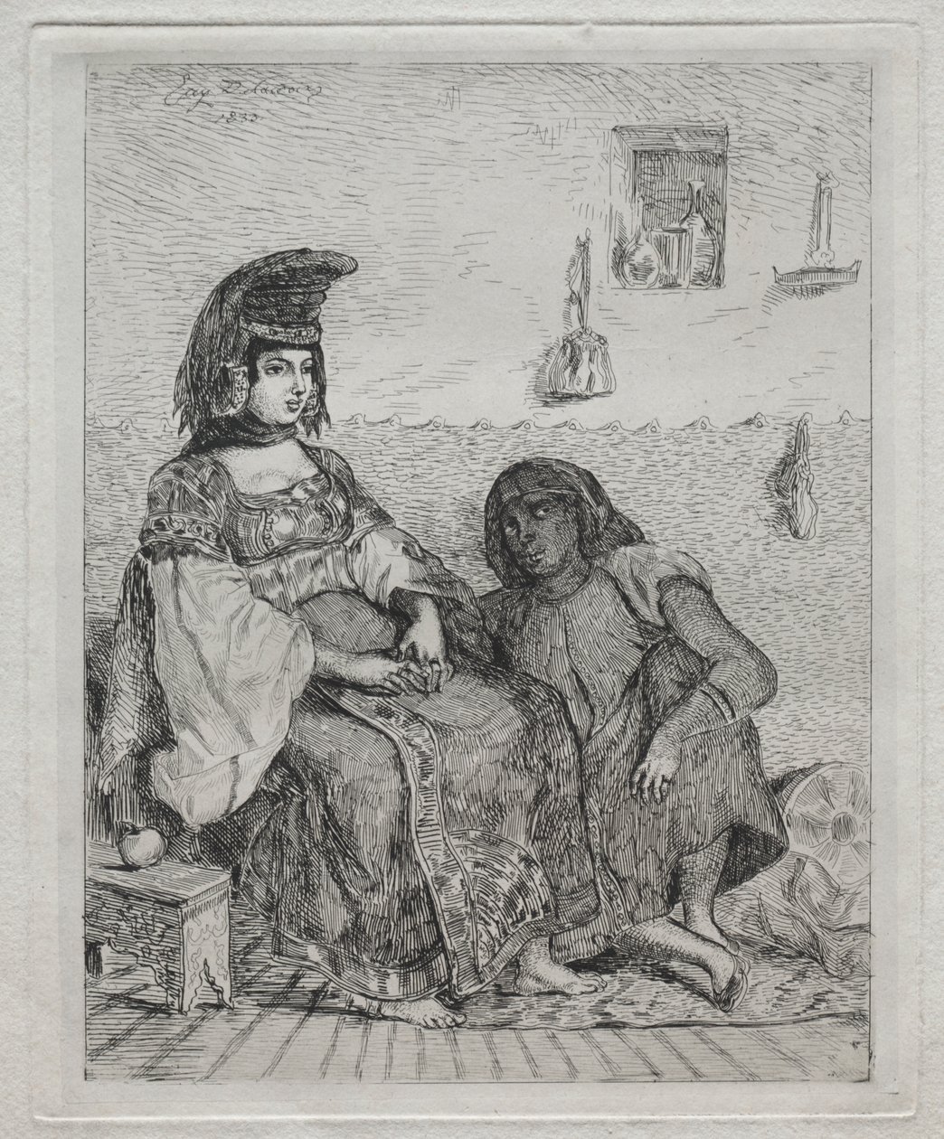 Eine jüdische Frau aus Algier von Chöying Dorjé, the Tenth Black Hat Karmapa (Tibetan