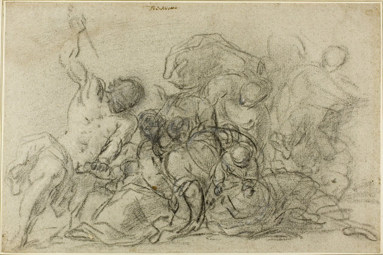 Massaker der Unschuldigen von Circle of Titian