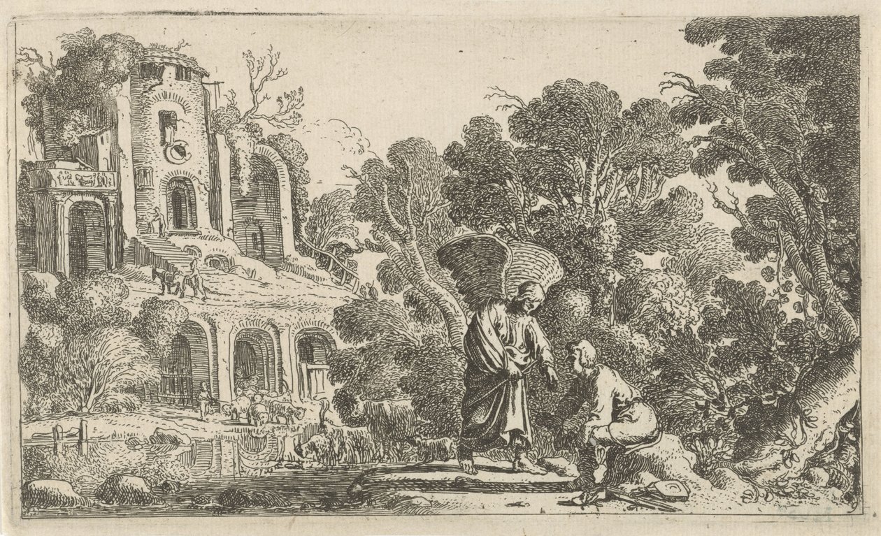 Tobias und der Engel am Tigris von Claes Moeyaert