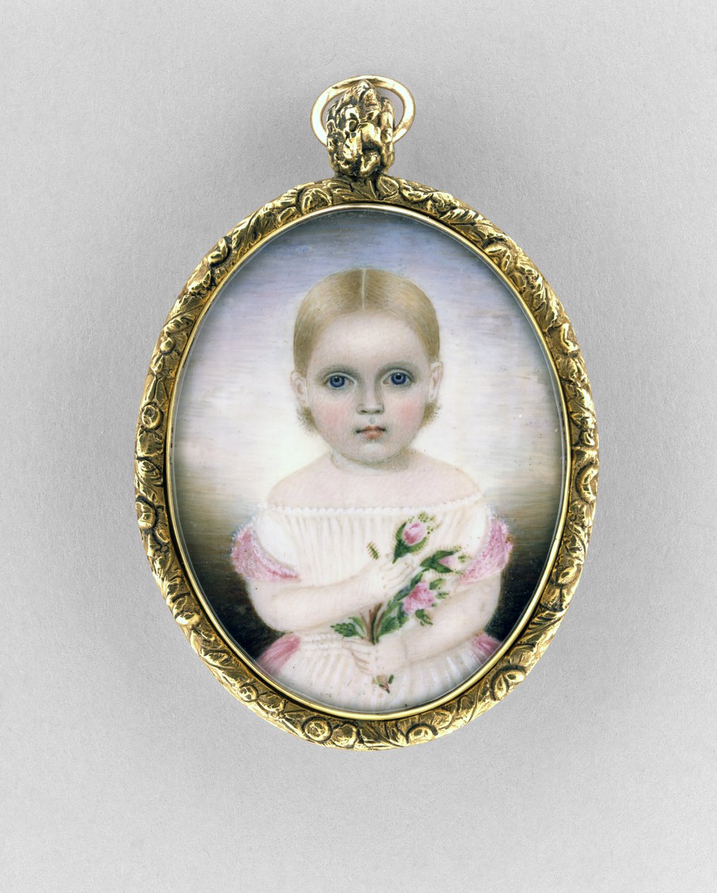 Porträt eines Mädchens, um 1840 von Clarissa Peters Russell