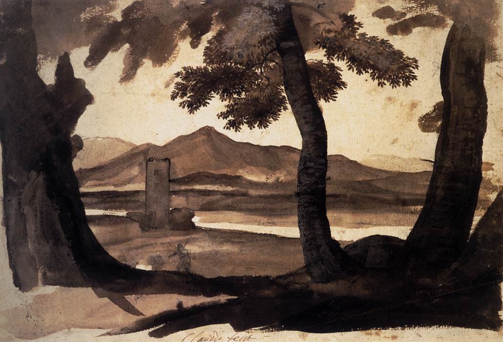 Blick auf die Campagna von Claude Lorrain