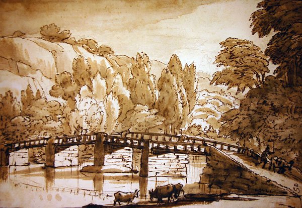 Waldlandschaft von Claude Lorrain