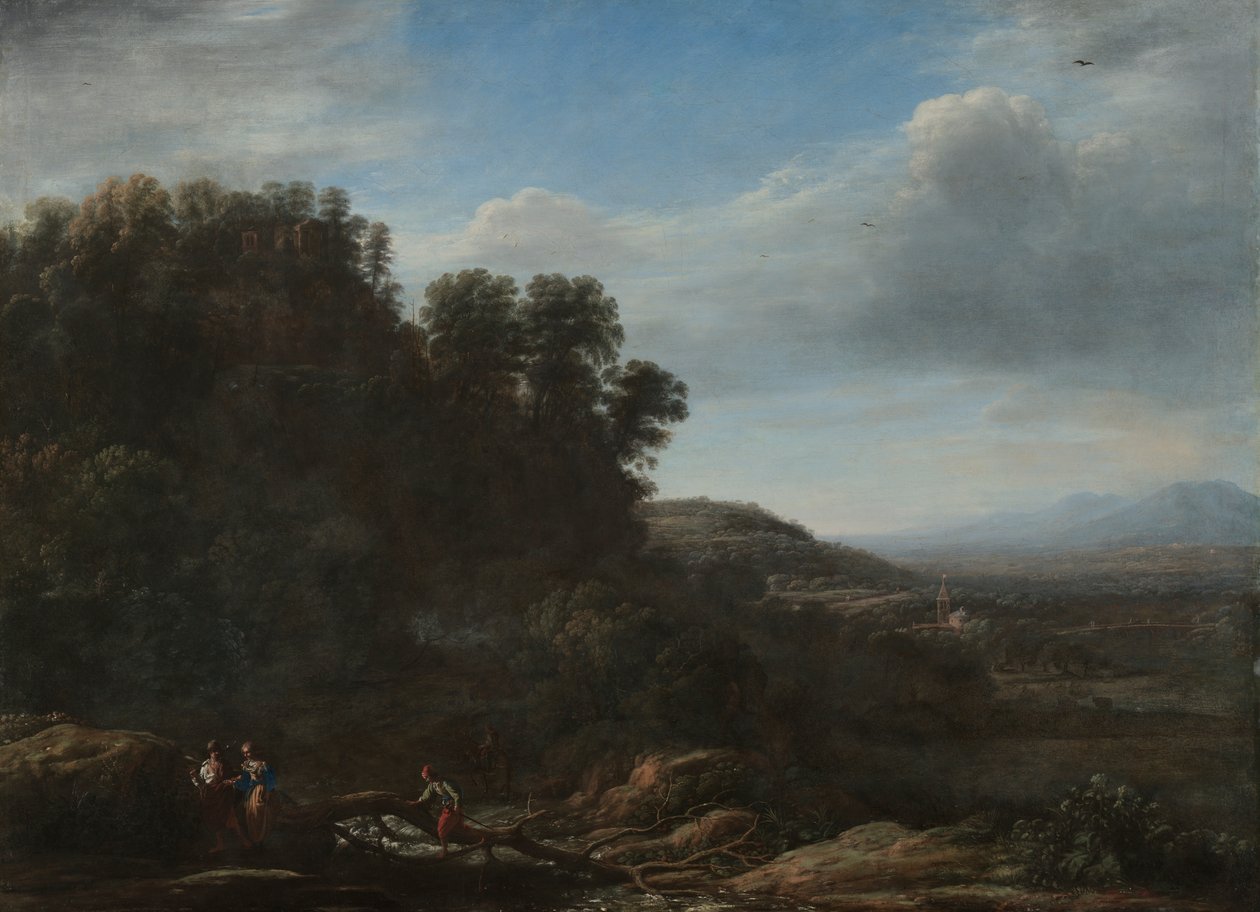Italienische Landschaft von Claude Lorrain (1600 82)