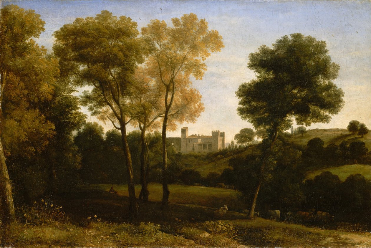 Ansicht von La Crescenza von Claude Lorrain