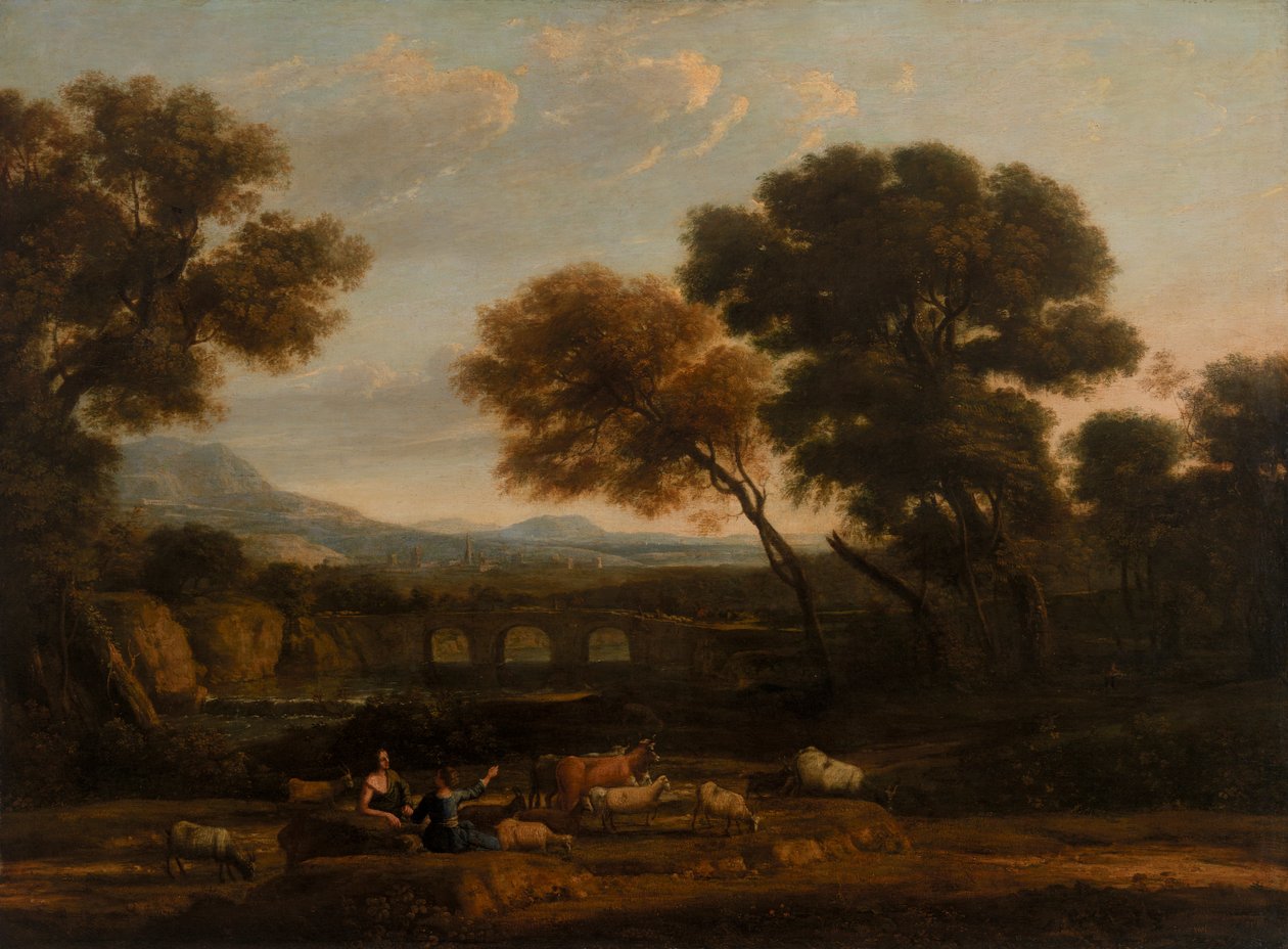 Pastorale Landschaft von Claude Lorrain