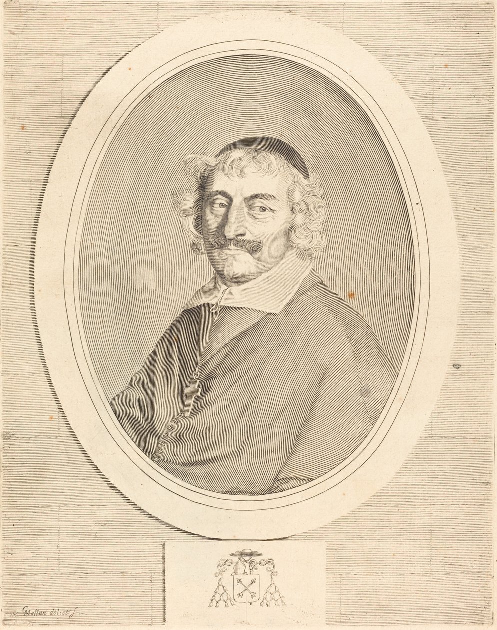 Alphonse III Delbene, Bischof von Orléans von Claude Mellan