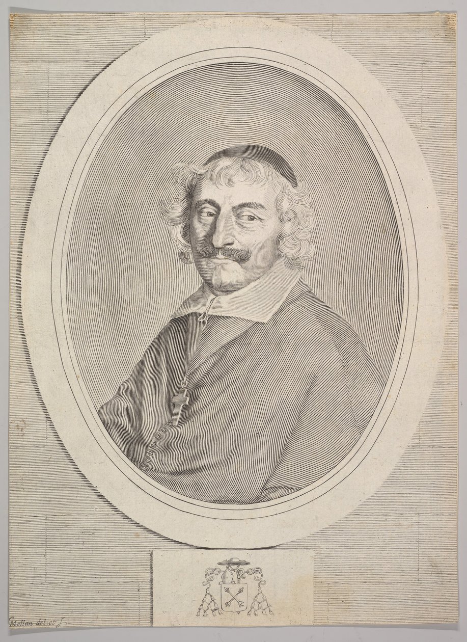 Alphonse III Delbène, Bischof von Orléans von Claude Mellan