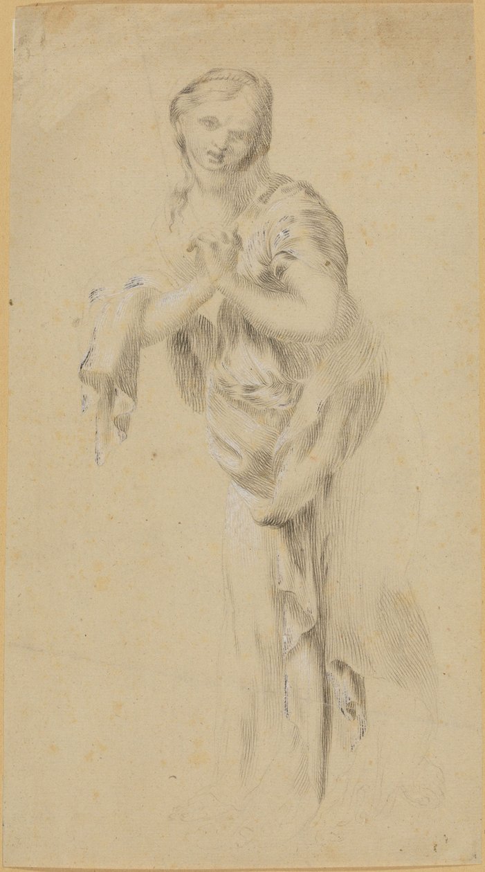 Büßende Magdalena von Claude Mellan