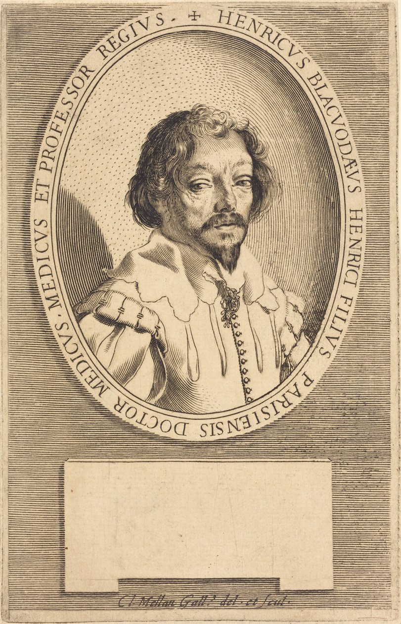 Dr. Henry Blackwood, Jr. von Claude Mellan