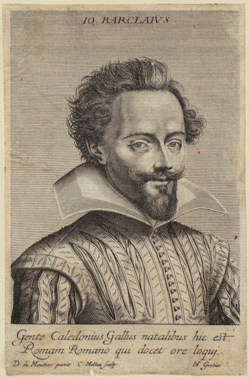 Porträt von Jean Barclay von Claude Mellan
