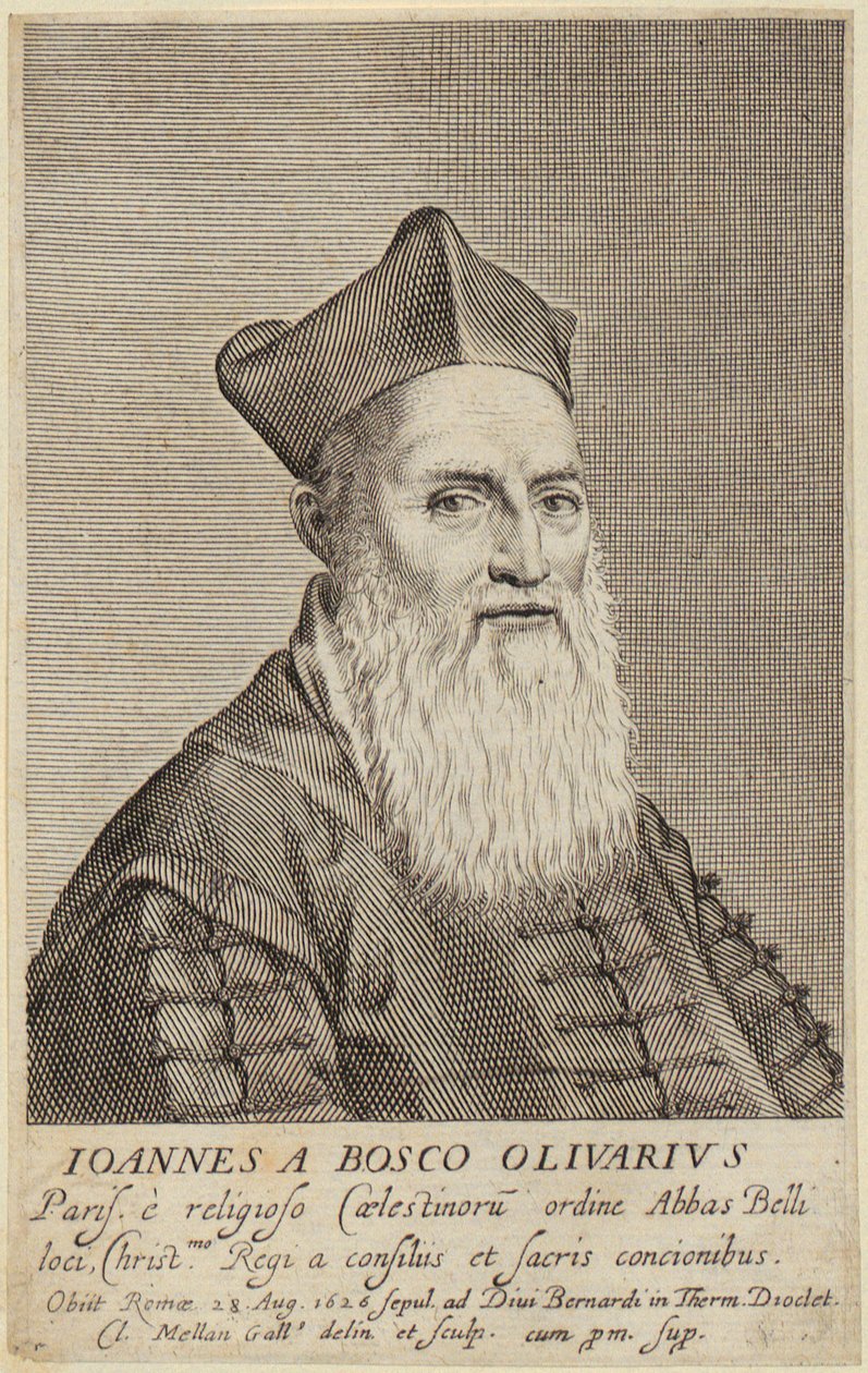 Porträt von Jean Du Bois-Olivier von Claude Mellan