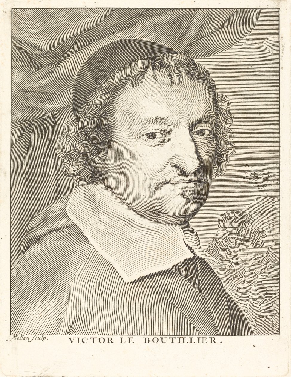 Victor Le Bouthillier von Claude Mellan