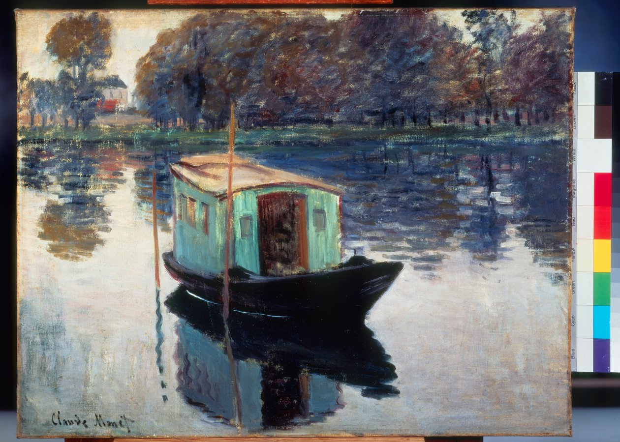 Bootsatelier von Claude Monet