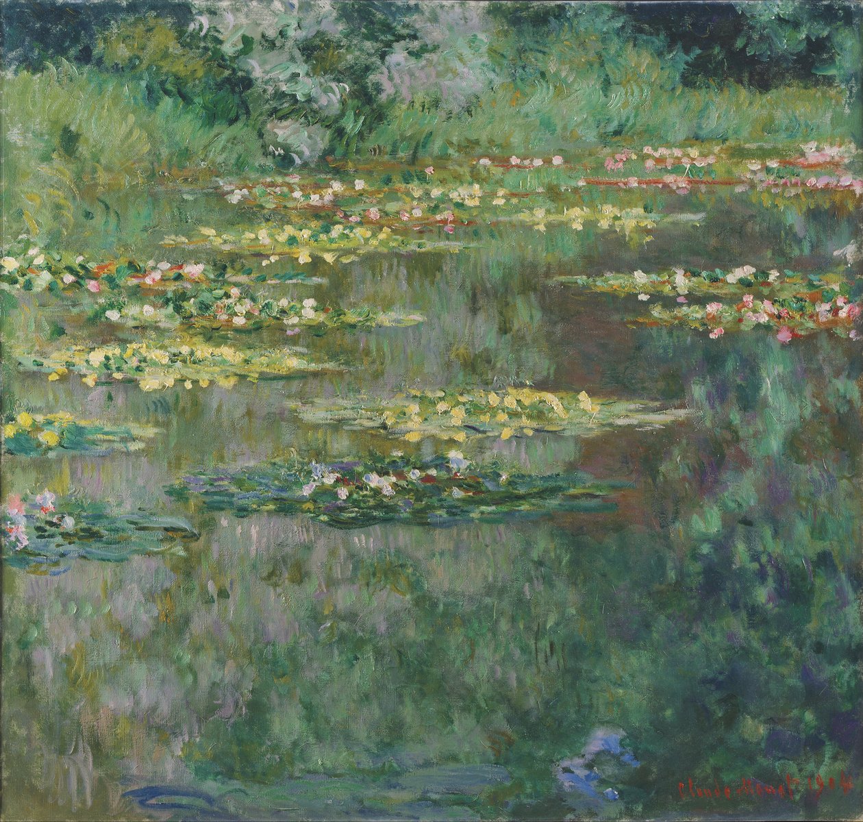 Der Seerosenteich von Claude Monet