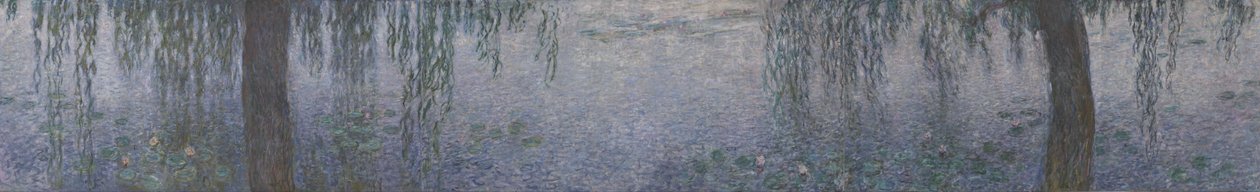 Der klare Morgen bei den Weiden von Claude Monet