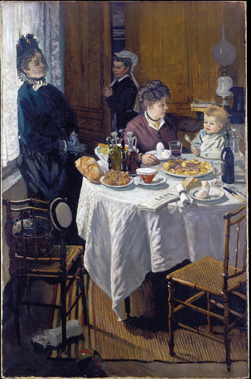 Das Mittagessen von Claude Monet
