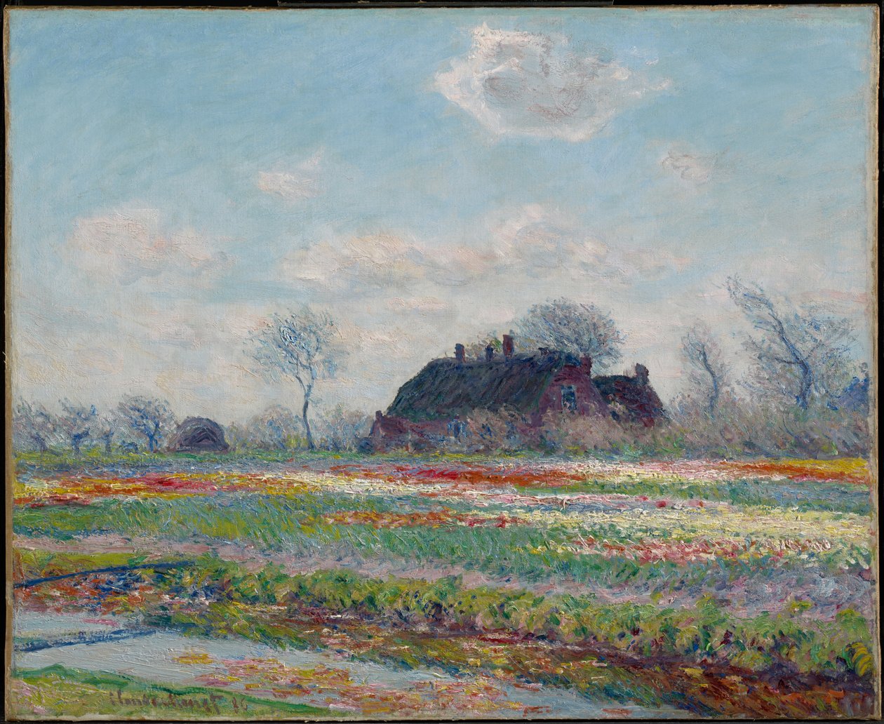 Tulpenfelder in Sassenheim von Claude Monet