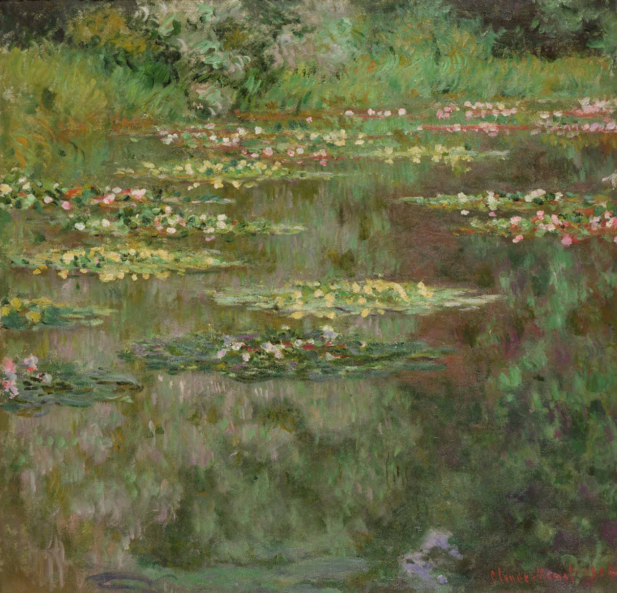 Seerosen oder Der Seerosenteich (Nymphéas) von Claude Monet