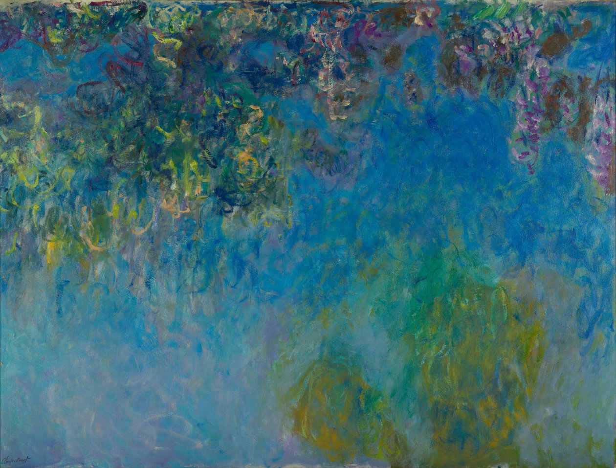 Glyzinien von Claude Monet