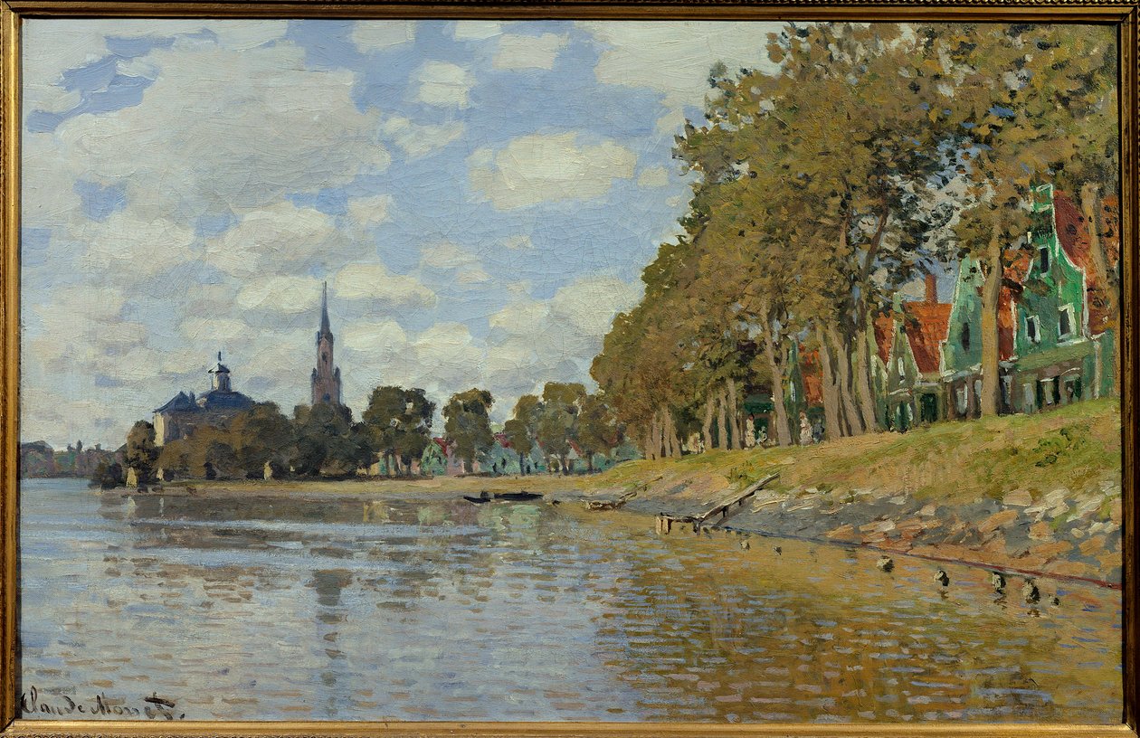 Zaandam (1871) von Claude Monet