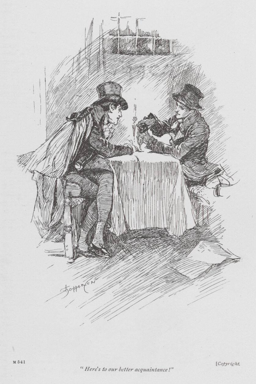Illustration für Lavengro von George Borrow von Claude Shepperson