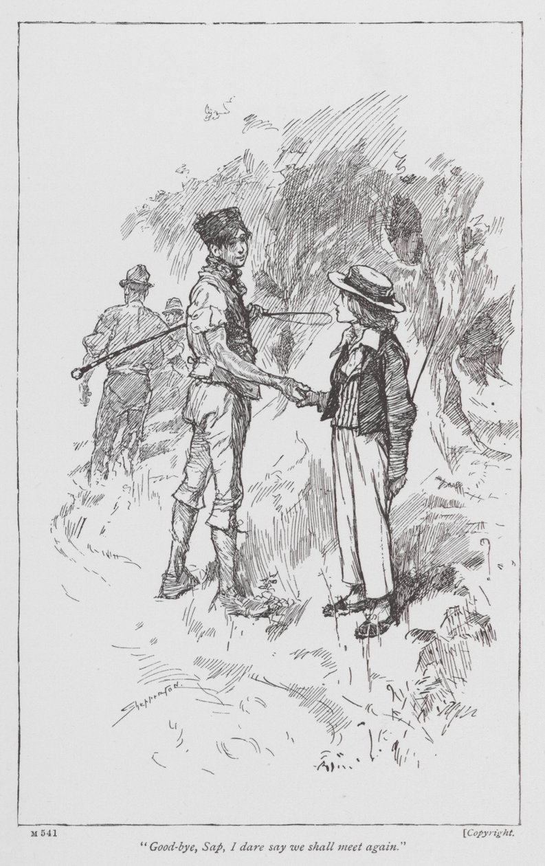Illustration für Lavengro von George Borrow von Claude Shepperson