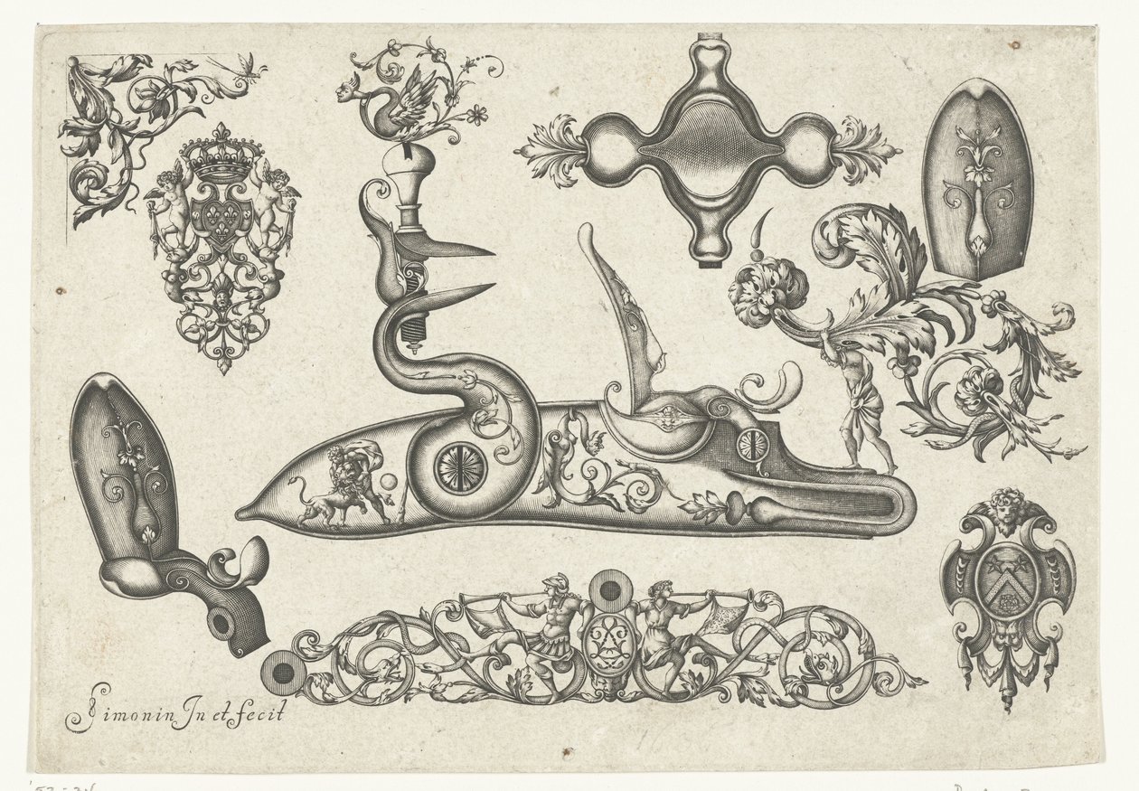Zehn Motive von Claude Simonin