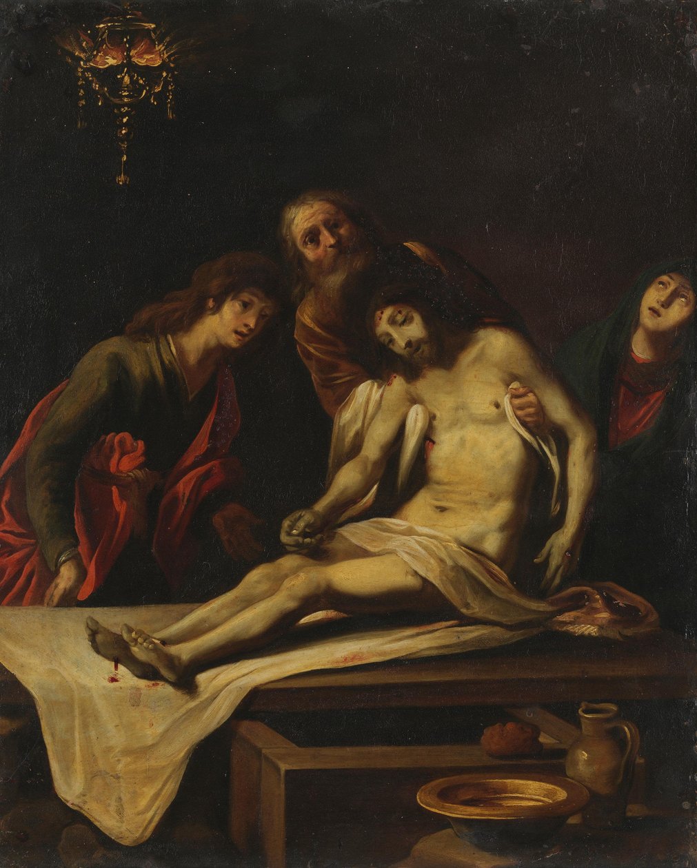 Grablegung Christi von Claude Vignon