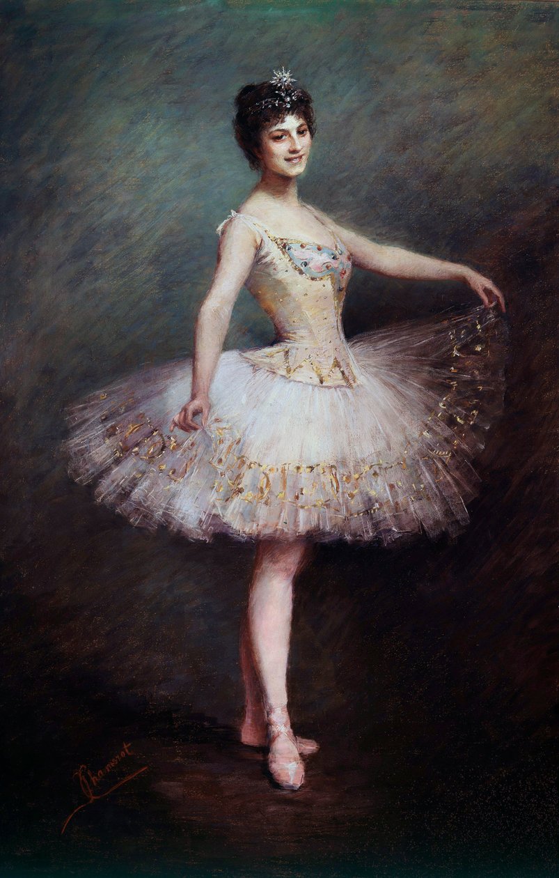 Porträt von Carlotta Zambelli (1875-1968), italienische Tänzerin und Pädagogin von Claudie Viardot