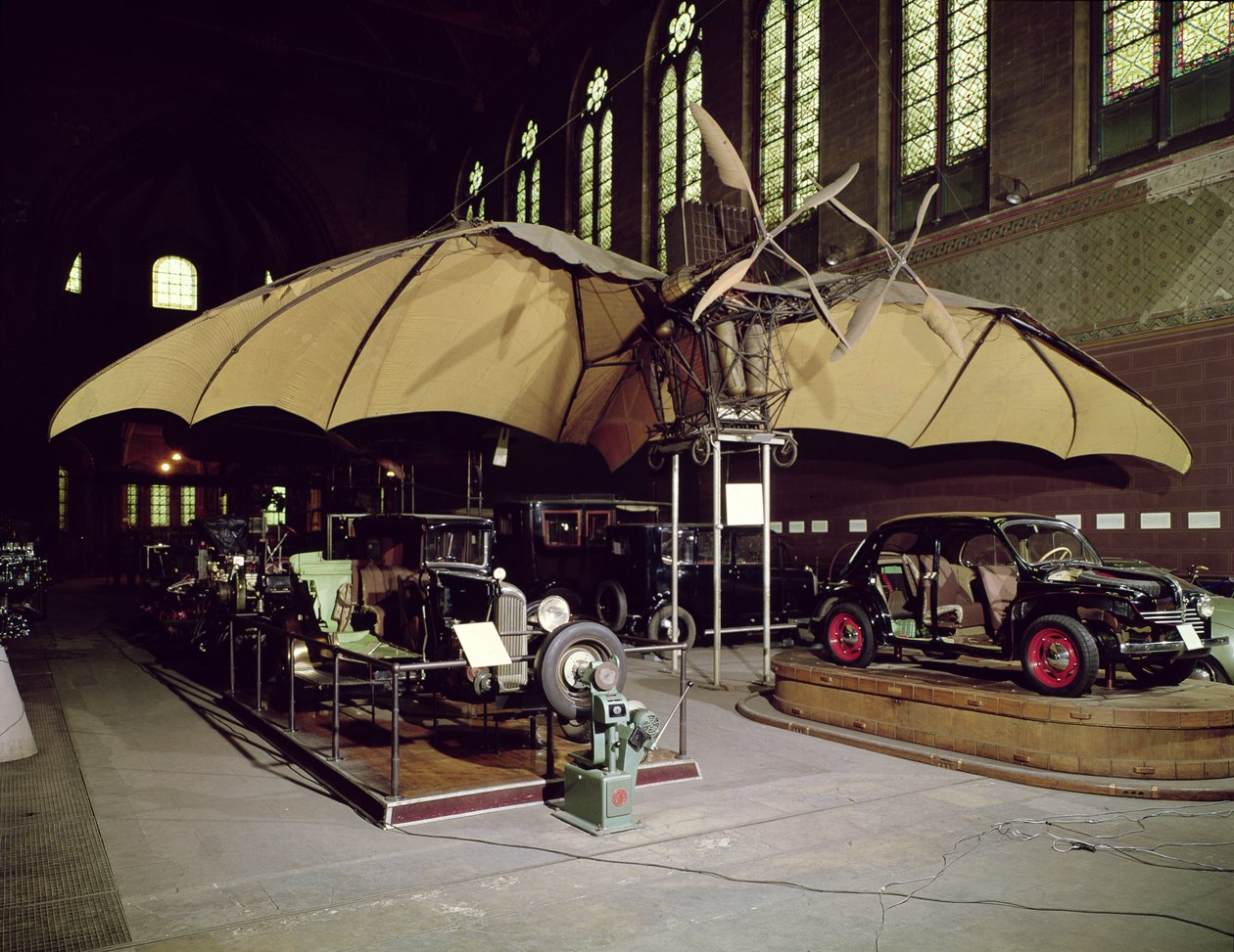 Avion III, Die Fledermaus, 1897 von Clement Ader