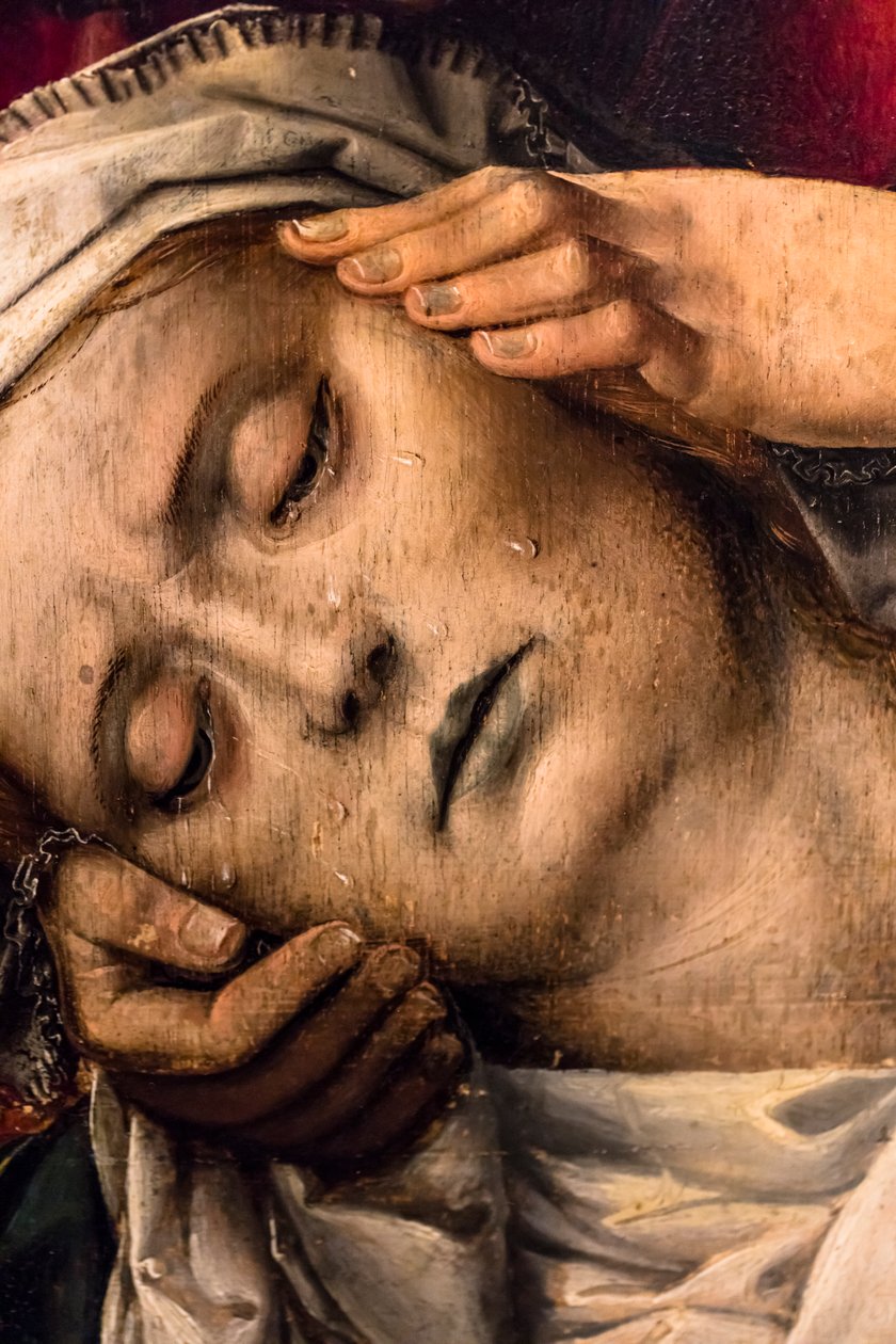 Kreuzabnahme, um 1520 von Colijn de Coter