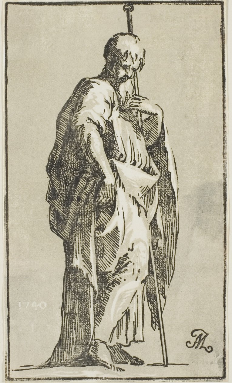St. Jakobus der Ältere von Conte Antonio Maria Zanetti the Elder
