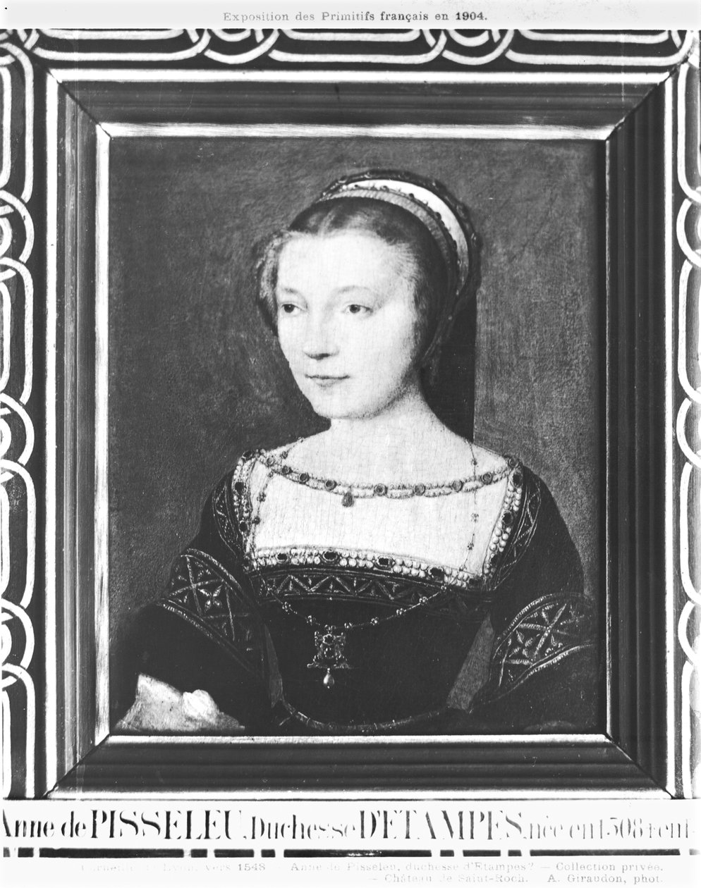 Anne de Pisseleu (1508-80), Herzogin von Étampes, ca. 1448 von Corneille de Lyon