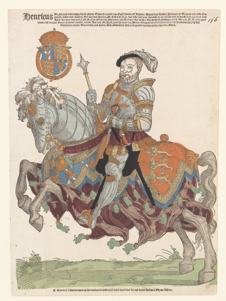 Porträt von Heinrich VIII. von England von Cornelis Anthonisz. (manner of)