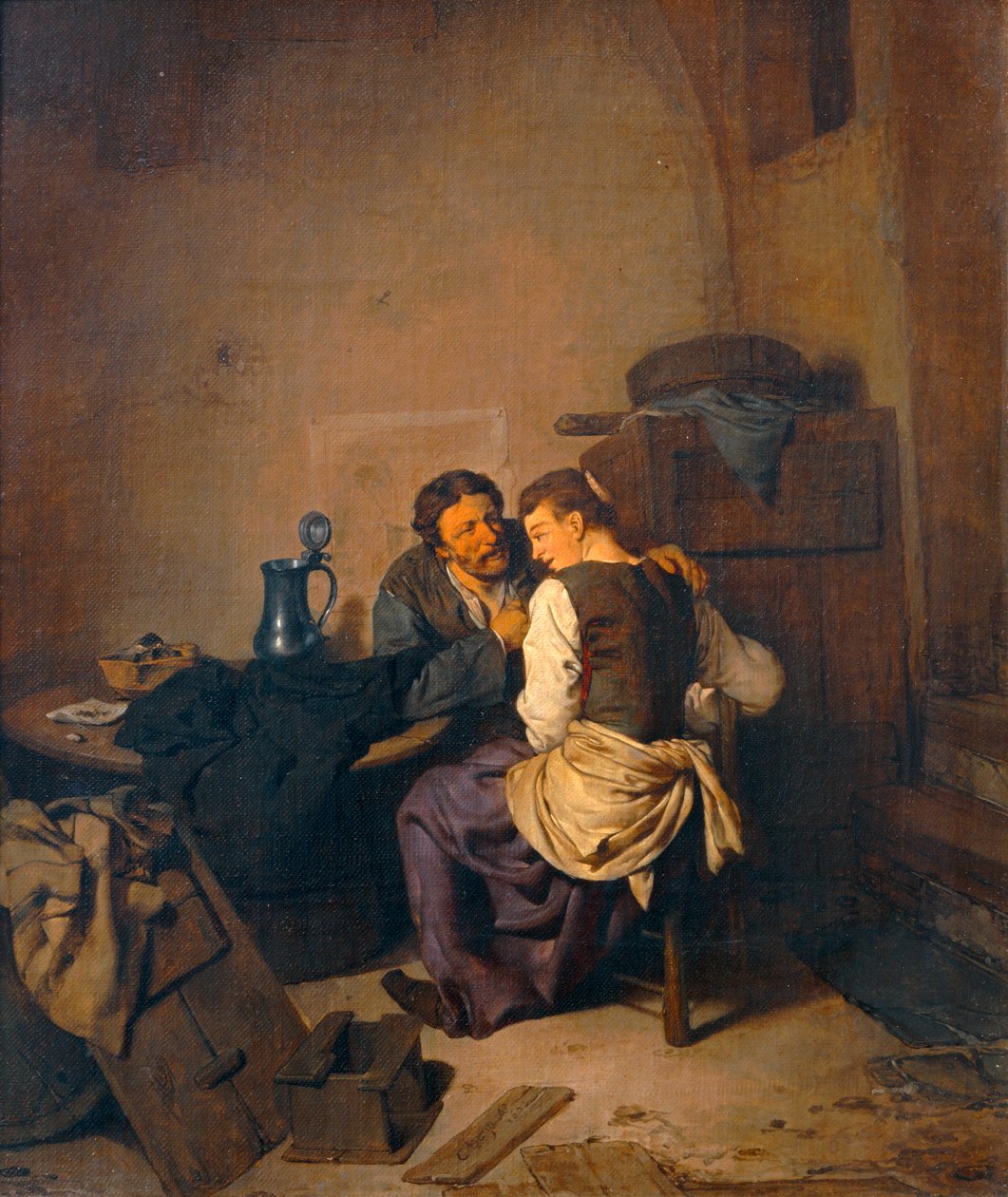 Rustikales Interieur von Cornelis Bega