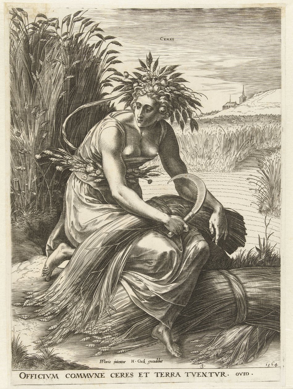 Ceres von Cornelis Cort