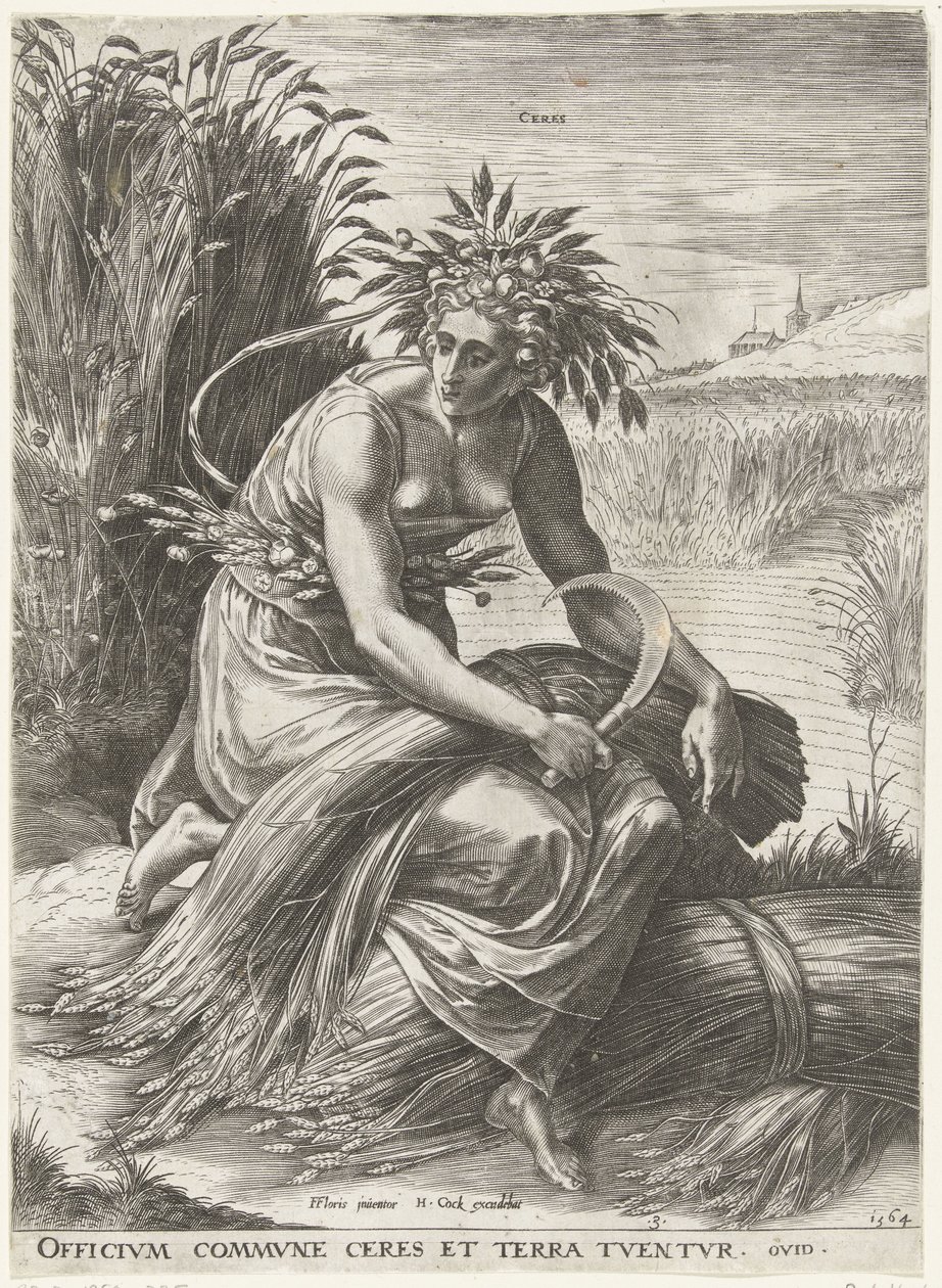 Ceres von Cornelis Cort