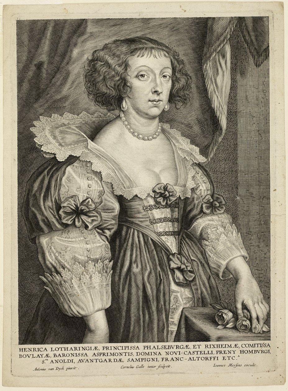 Henriette von Lothringen von Cornelis Galle II