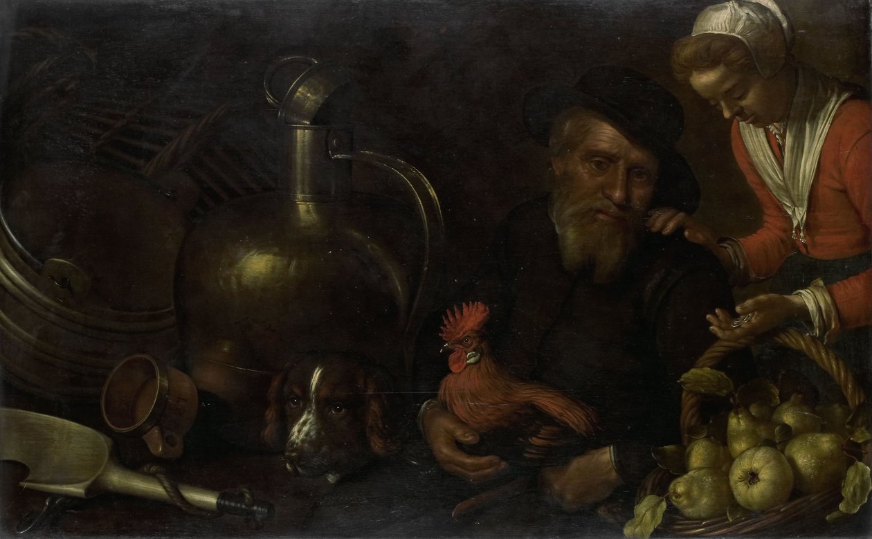 Der Geflügelverkäufer von Cornelis Jacobsz Delff
