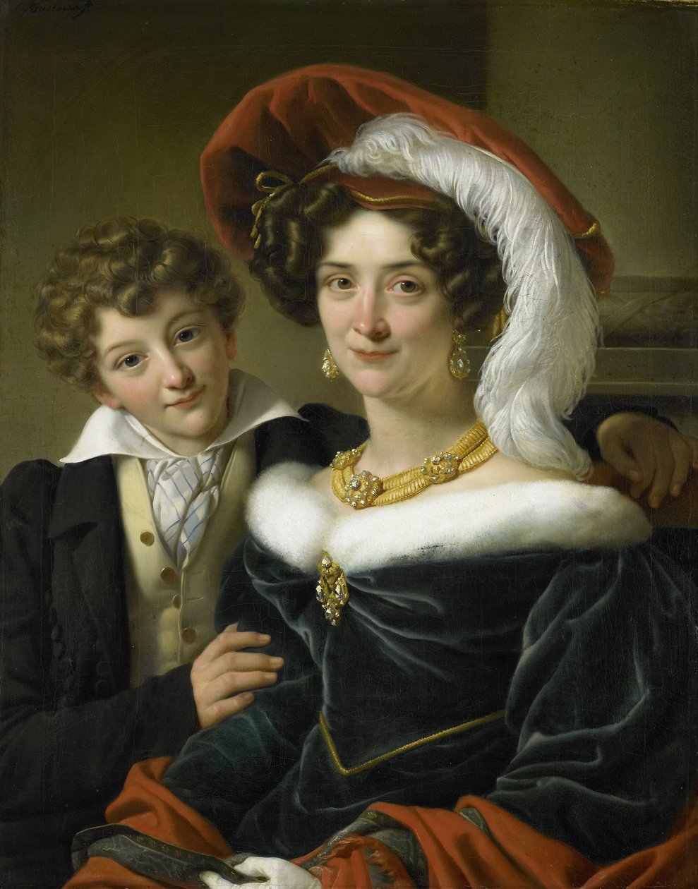 Rudolphina Wilhelmina Elizabeth de Sturler von Cornelis Kruseman