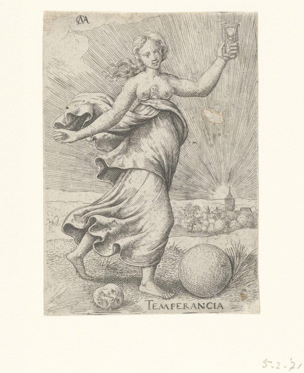 Mäßigkeit von Cornelis Massijs