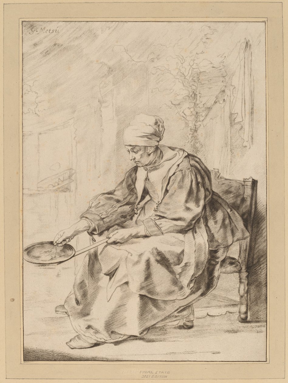 Pfannkuchenfrau von Cornelis Ploos van Amstel