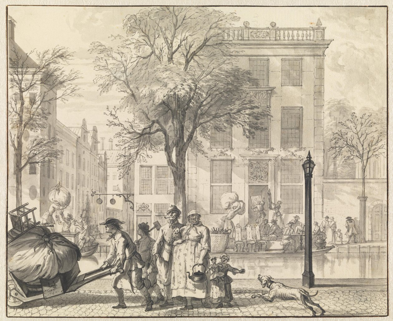 Mai - Umzüge von Cornelis Troost