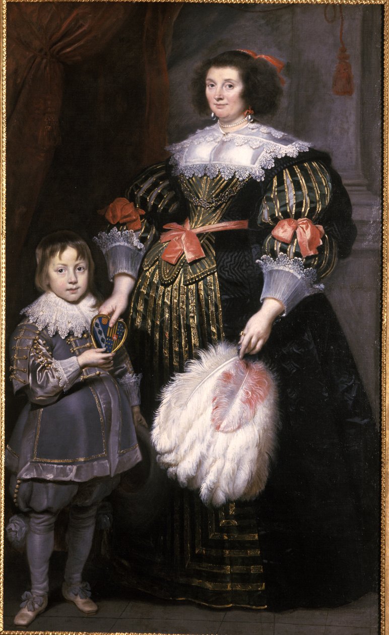 Madame Charlotte Butkens-Smit van Cruyninghen und ihr Sohn Johannes-Amatus von Cornelis de Vos