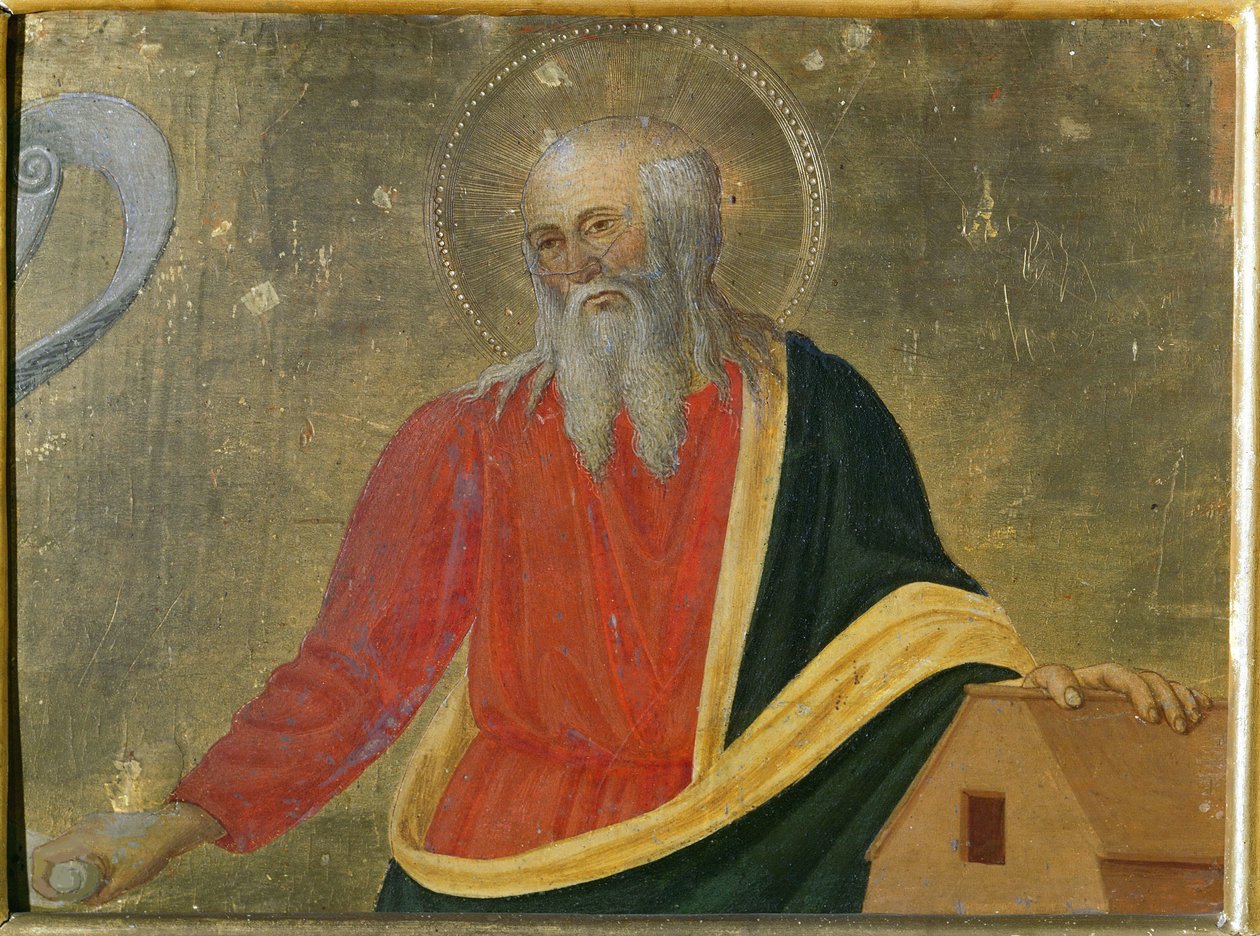 Noah Predella Panel des Altars von Cosimo di Lorenzo Rosselli
