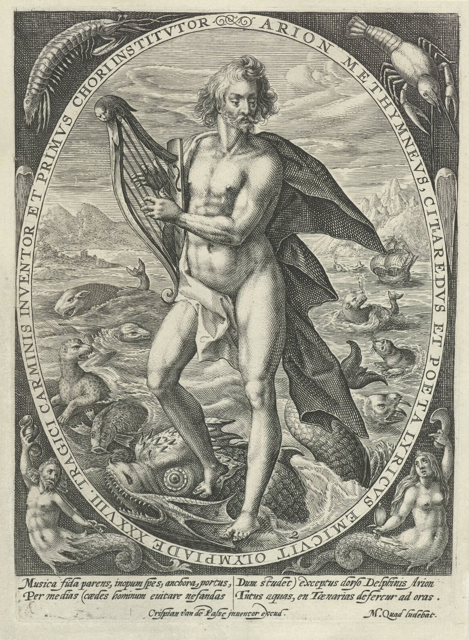 Arion: Das Element Wasser von Crispijn van de Passe (I)