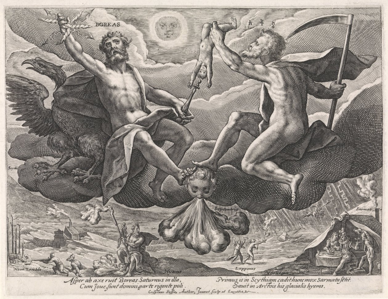 Nordwind von Crispijn van de Passe (I)